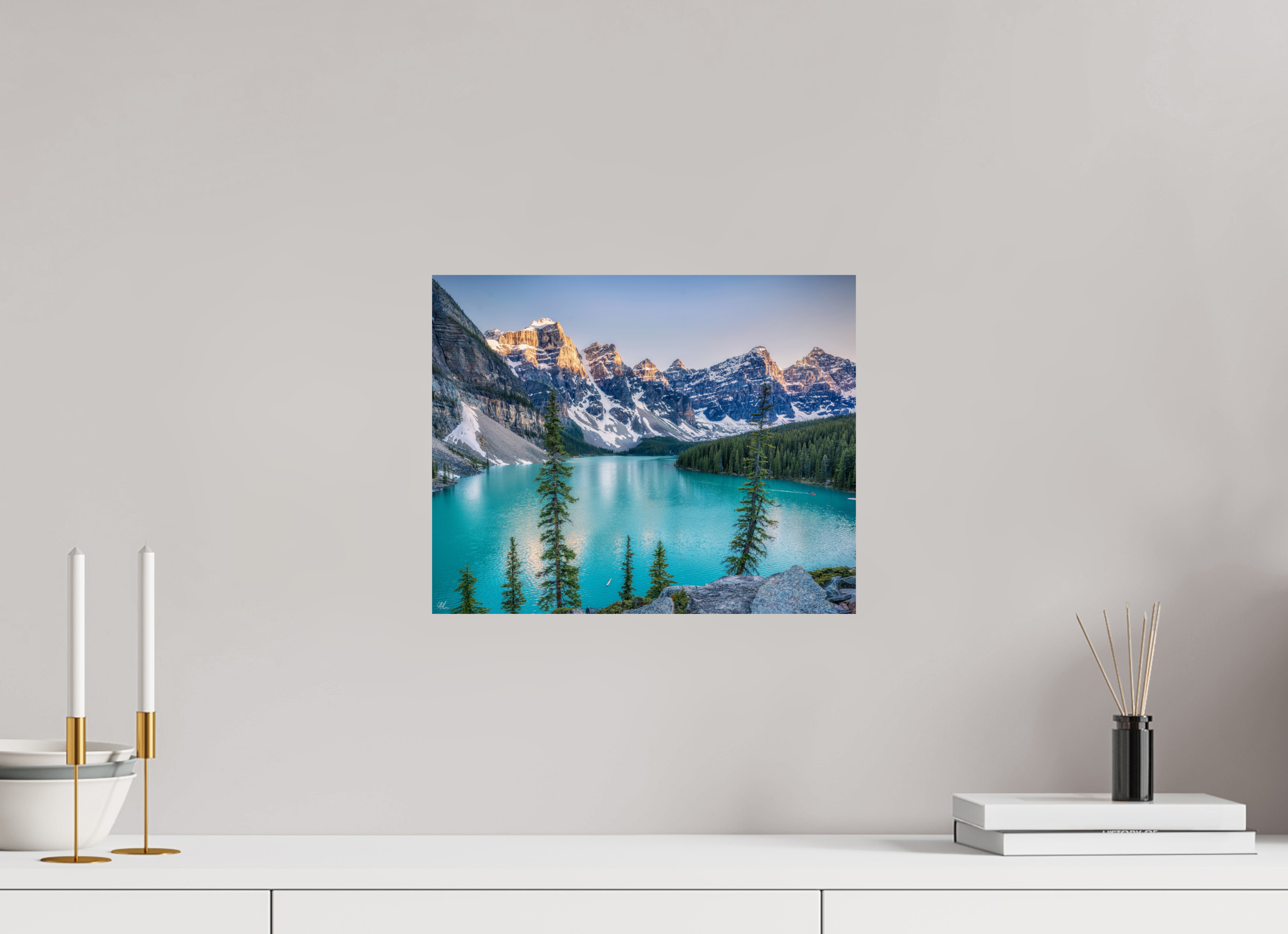 37.5 x 30 cm, Print - Fuji Crystal Archive Magical Moraine