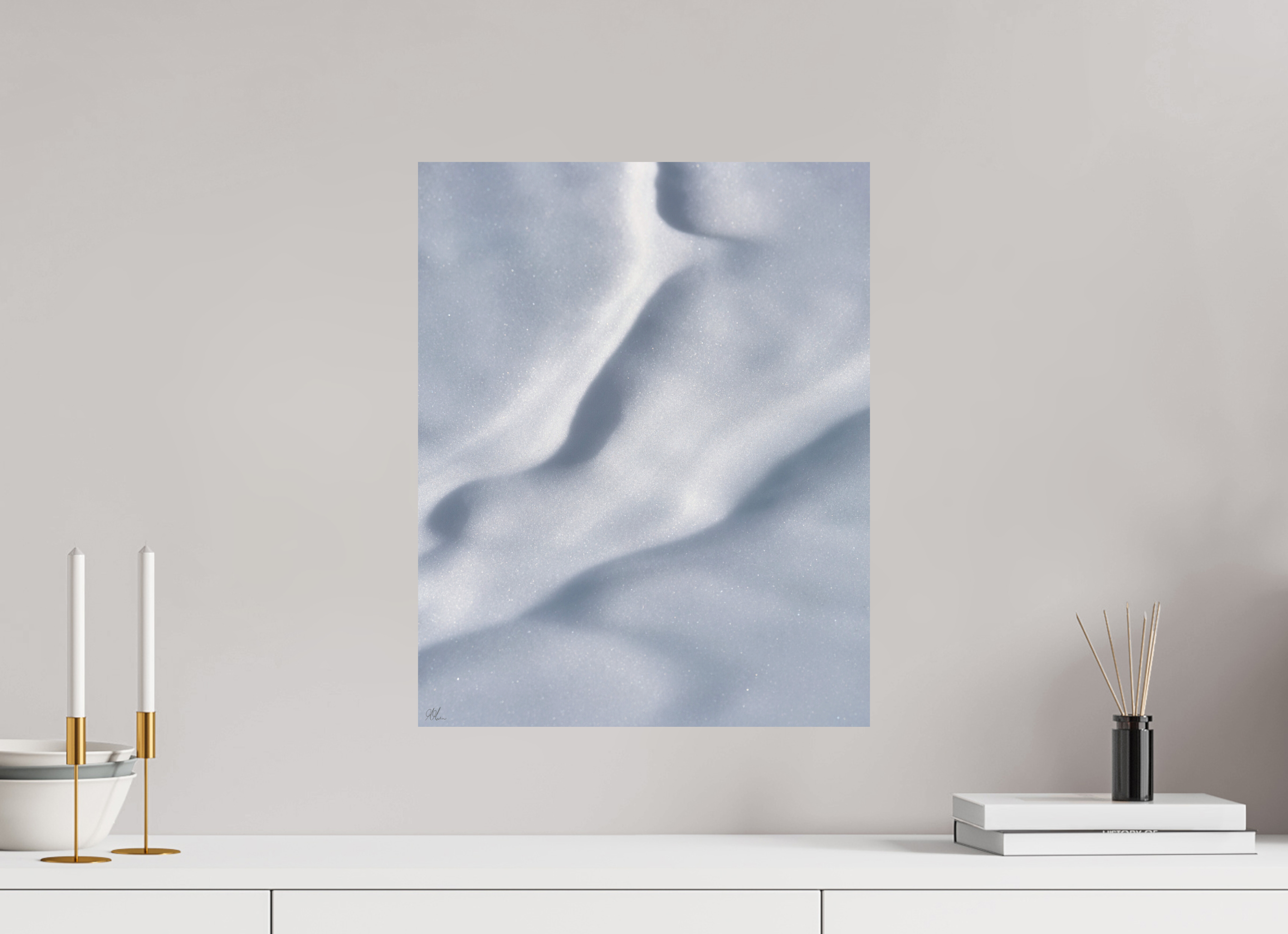 40 x 50 cm, Print - Fuji Crystal Archive Abstraction of Nature - Winter