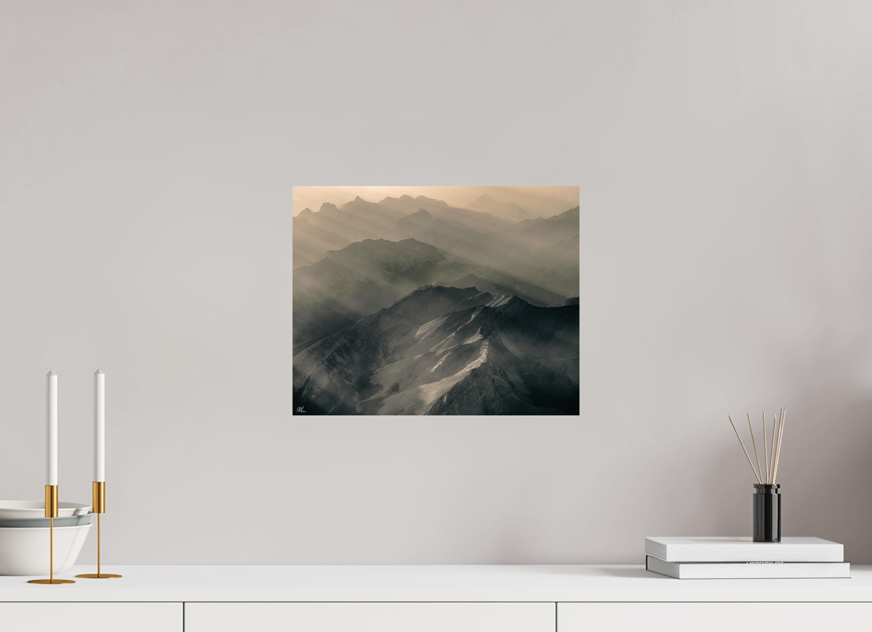 37.5 x 30 cm, Print - Fuji Crystal Archive Taken from Above