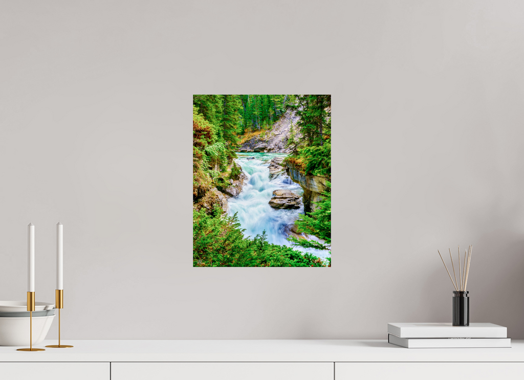30 x 37.5 cm, Print - Fuji Crystal Archive The Flow of Maligne