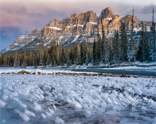 Main image Ice Shards at Castle Mountain