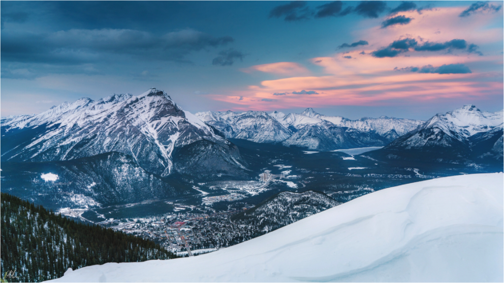 Main image Winter over Banff