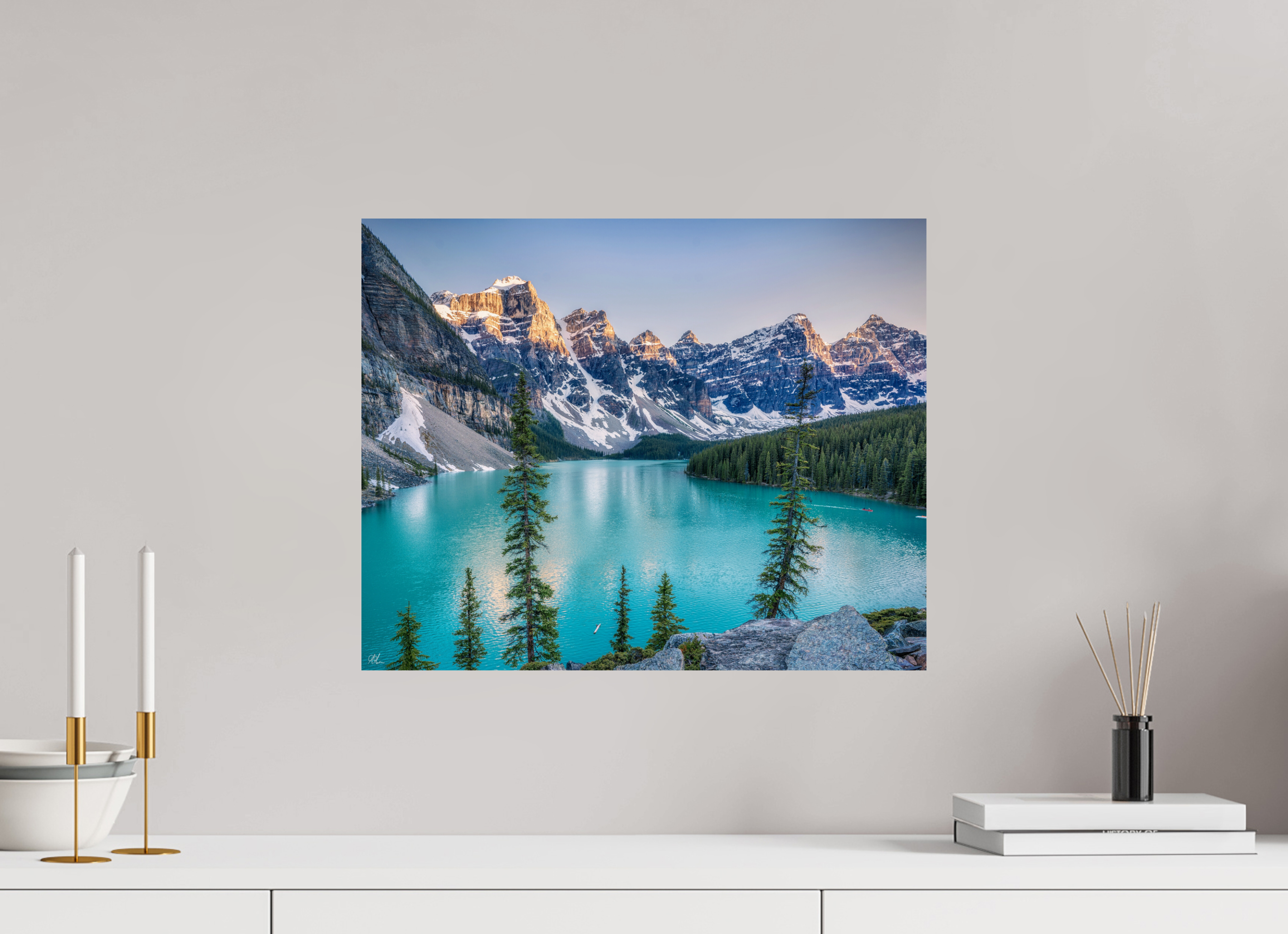 50 x 40 cm, Print - Fuji Crystal Archive Magical Moraine