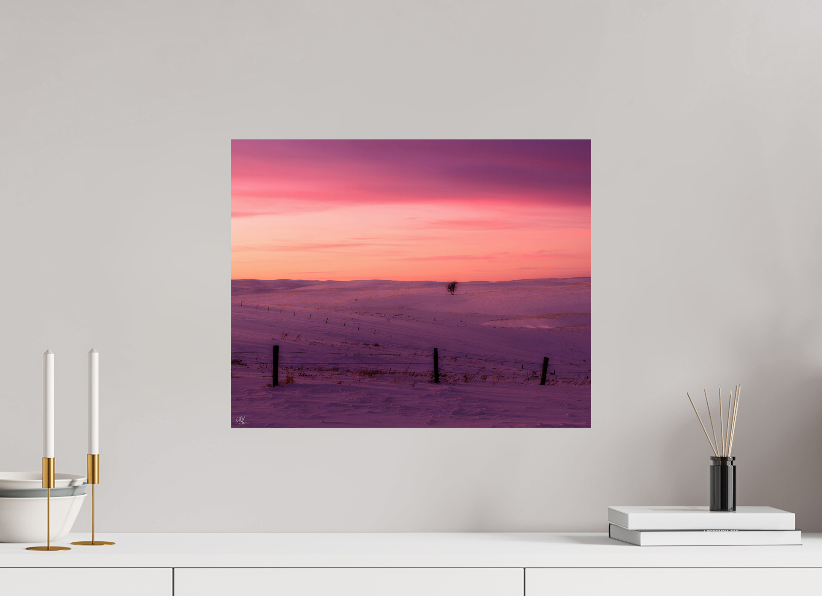 50 x 40 cm, Print - Fuji Crystal Archive Winters Blush